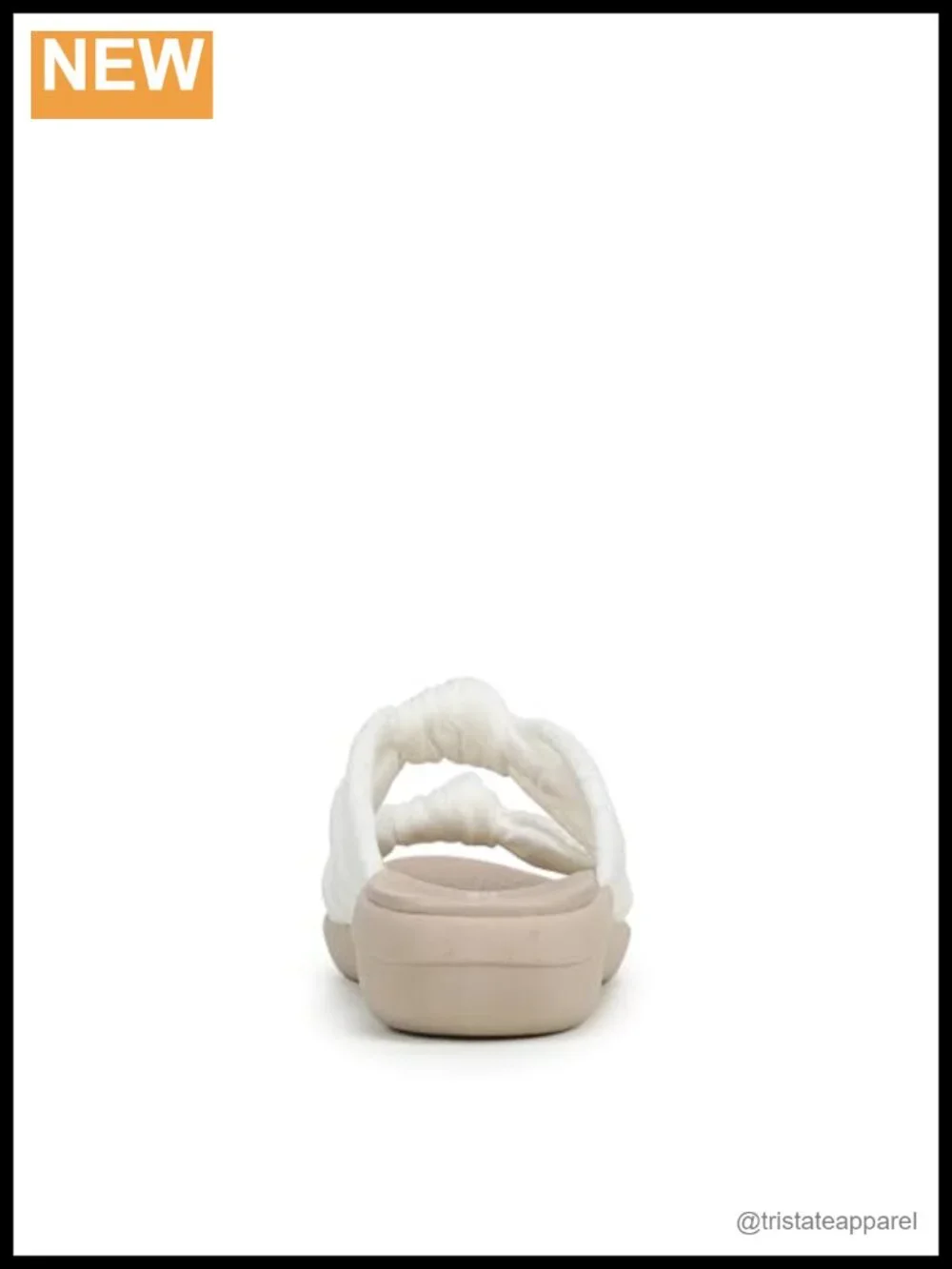 Slide Sandal with FreeFoam Cushioning Arch Support Slip-On Casual Everyday